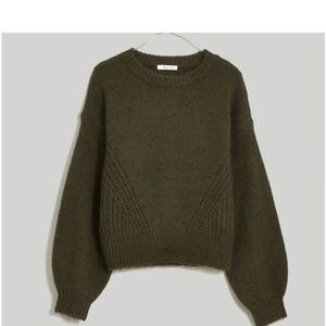NWT Madewell Simone Wedge Wool Sweater